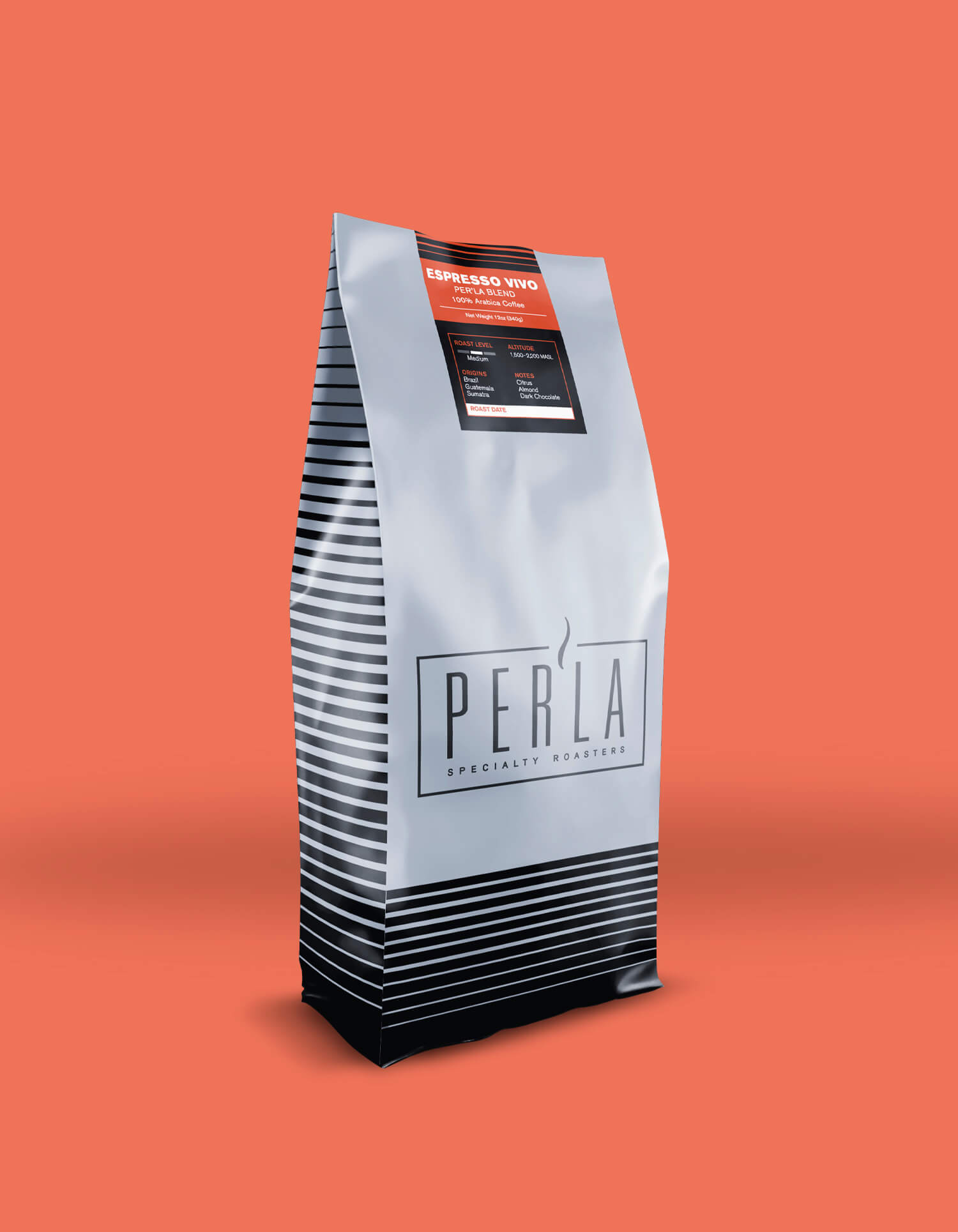 Espresso Vivo Blend Coffee Beans Bag