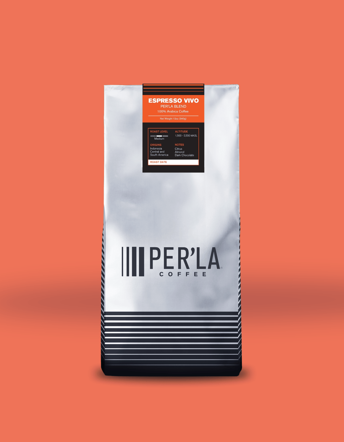 Per'La Coffee Espresso Vivo Blend