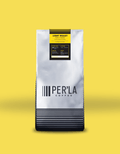 Per'La Coffee bag on a yellow background