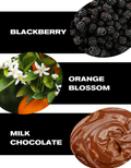 Blackberry Orange Blossom Milk Chocolate - Coffee Notes